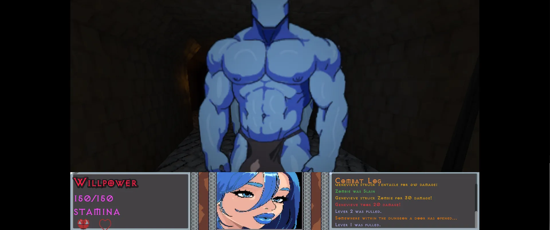 Chainmail Bikini Squadron gameplay screenshot 4 (Godot adult game) by McRibbed_For_Her_Pleasure – free download