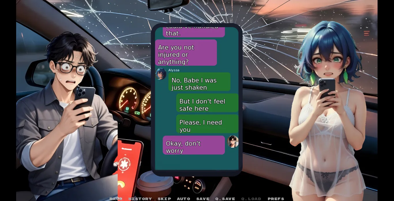 In My Universe gameplay screenshot 3 (Ren'Py adult game) by MadJupiter – free download