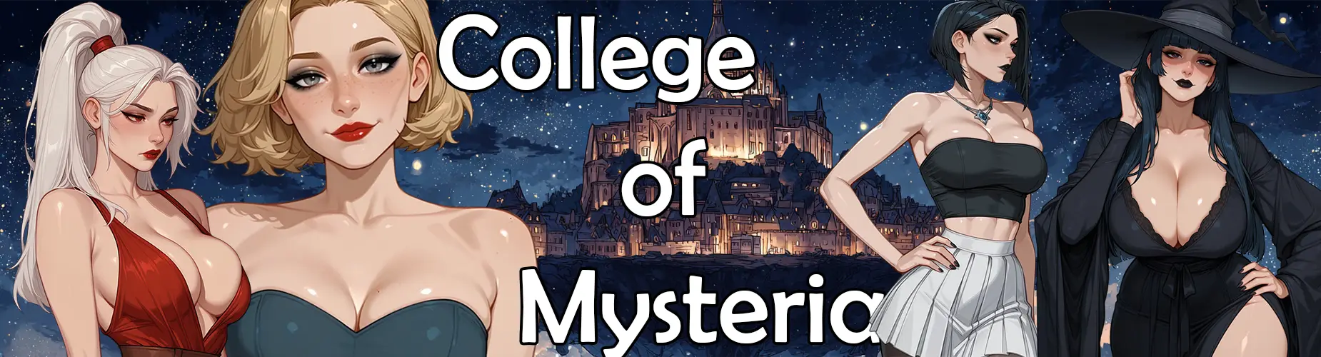 College of Mysteria cover 0.14 – Ren'Py adult game by HappySteve free download