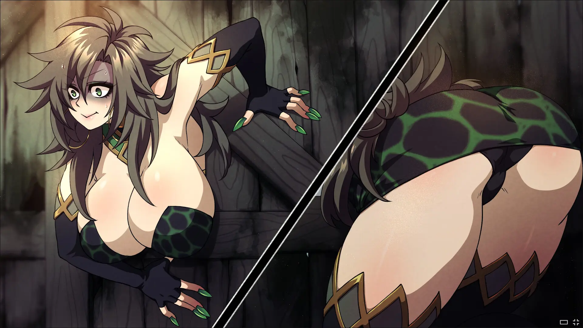 Deathblight Jormungandr gameplay screenshot 2 (RPGM adult game) by Projekt Wolfenstahl – free download