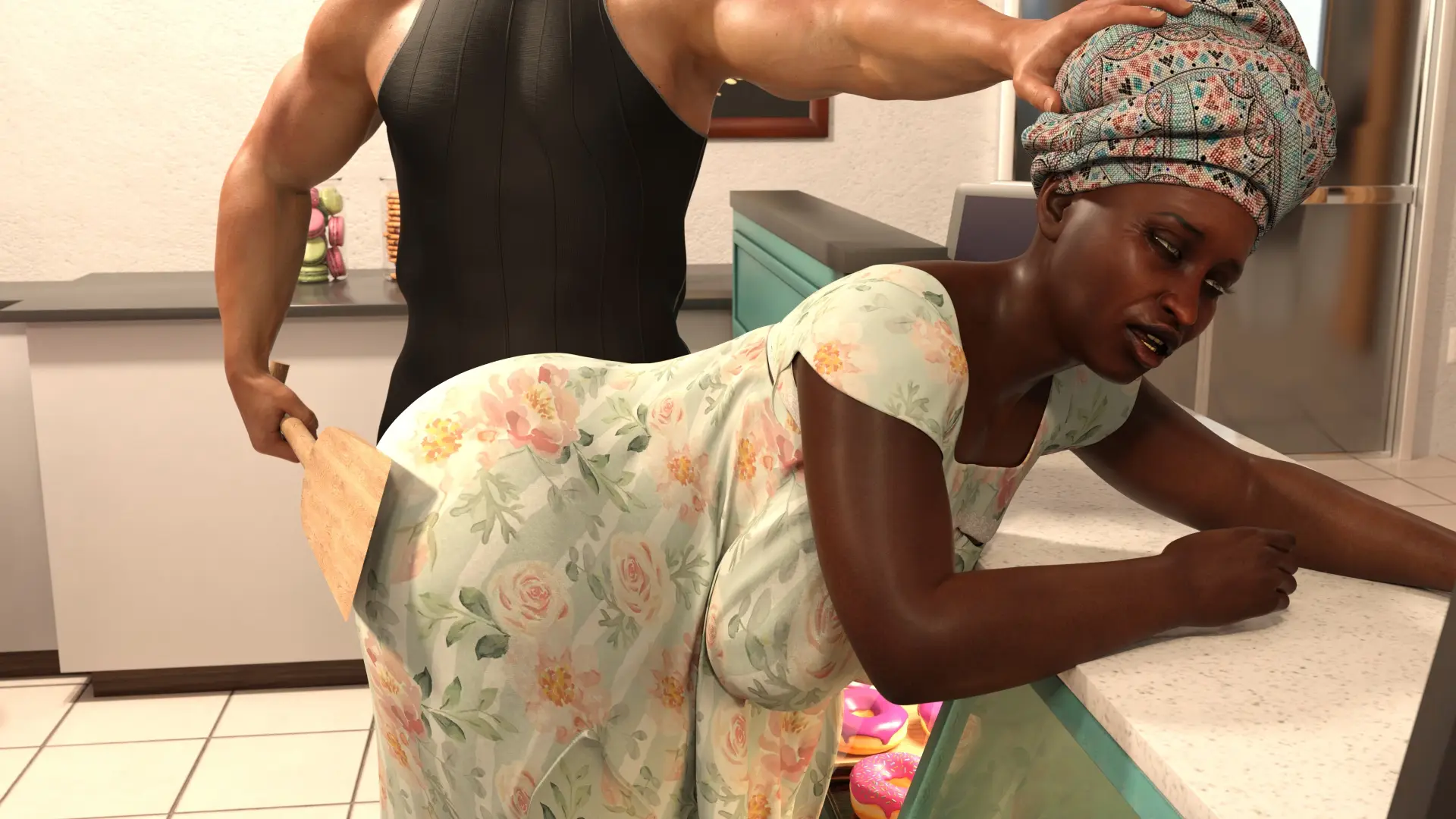 Baking With Chocolate gameplay screenshot 10 (Ren'Py adult game) by MoonBox – free download