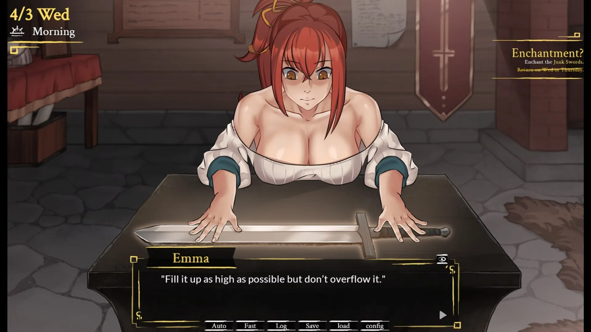 Accursed: Emma’s Path gameplay screenshot 8 (RPGM adult game) by MegaloDEV – free download