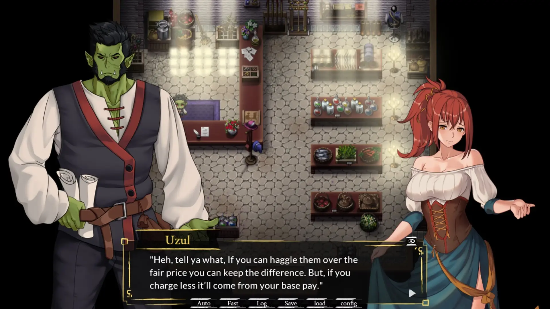 Accursed: Emma’s Path gameplay screenshot 9 (RPGM adult game) by MegaloDEV – free download
