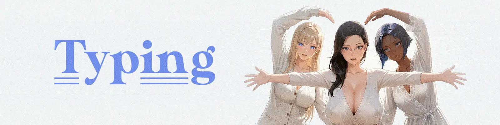Typing cover 0.5 – Ren'Py adult game by NH Studios free download