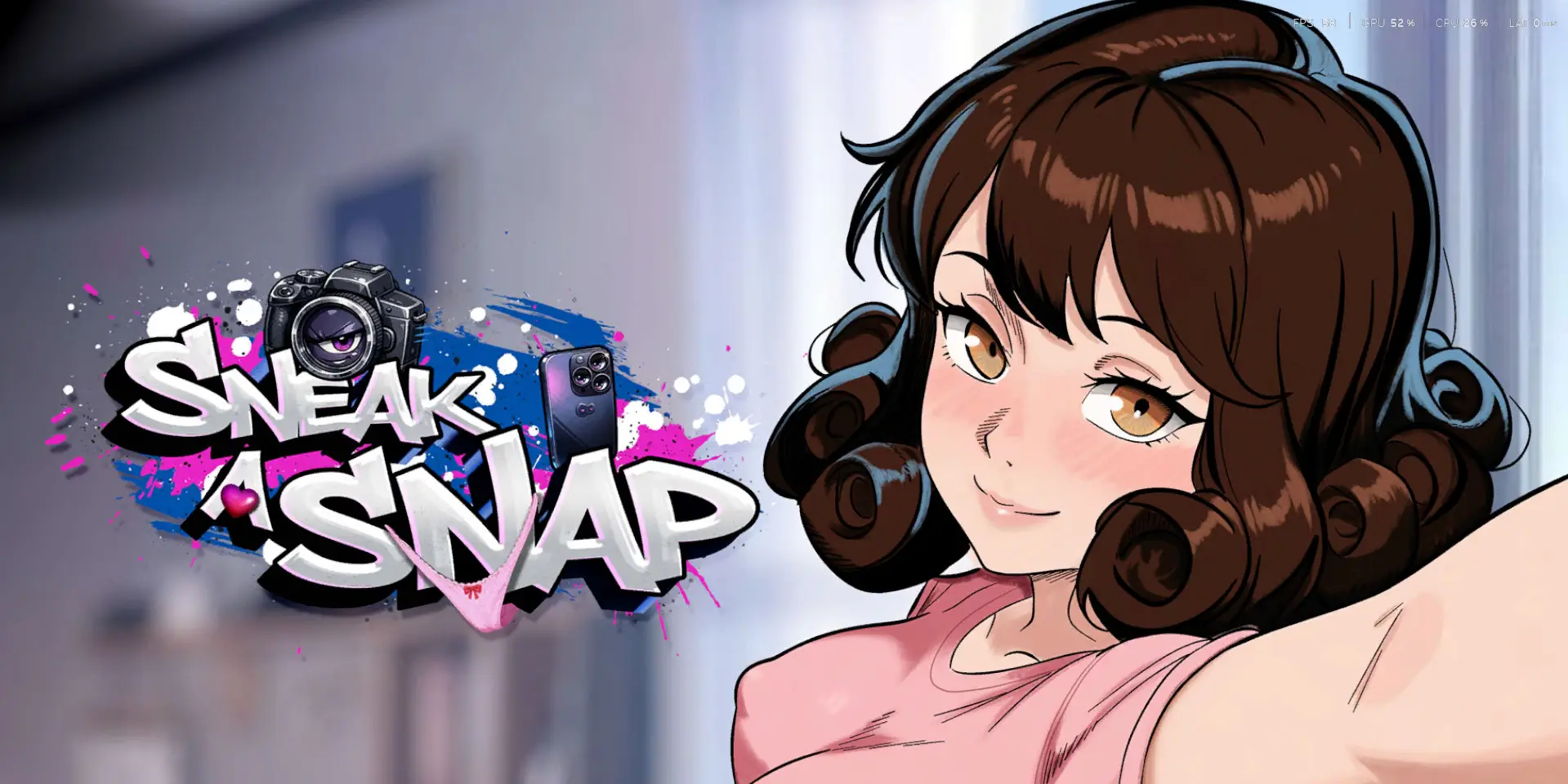 Sneak-A-Snap cover 0.2.1 – Unity adult game by Lewdonymous free download