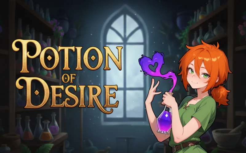 Potion of Desire cover 0.5.1 – Ren'Py adult game by Potion of Desire Dev free download