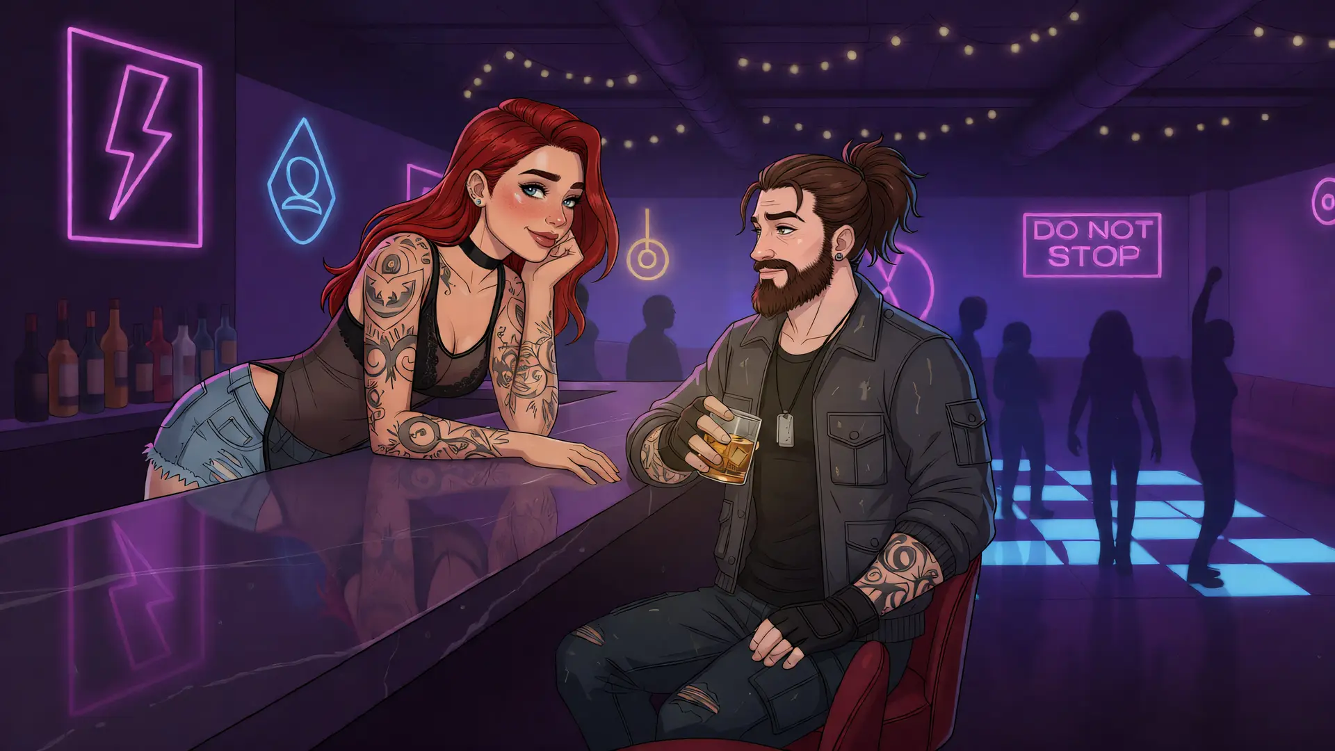 Shores of Connection gameplay screenshot 8 (Ren'Py adult game) by Rugpull Studios – free download