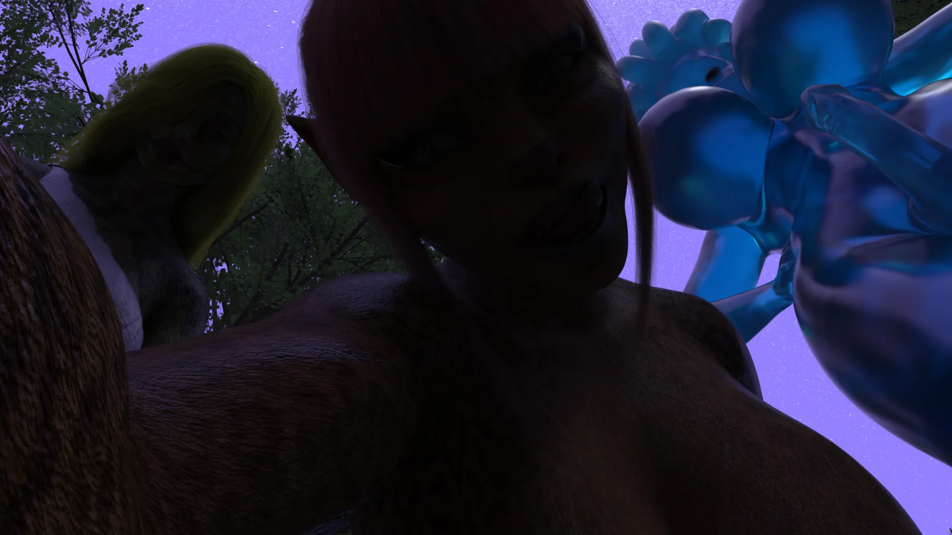 Sorceress In the Sinful Silkwood Yielding gameplay screenshot 7 (Ren'Py adult game) by Preacher of Y – free download