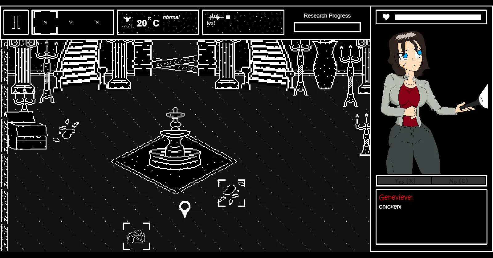 Ghost Stories gameplay screenshot 1 (Others adult game) by H. Potato – free download