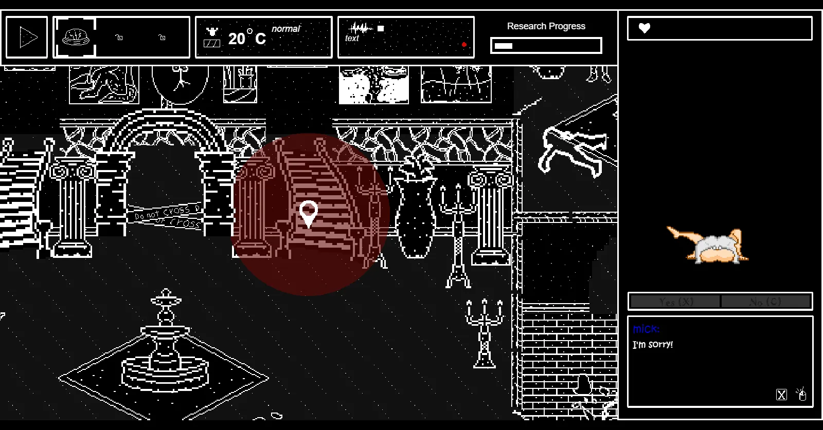 Ghost Stories gameplay screenshot 4 (Others adult game) by H. Potato – free download