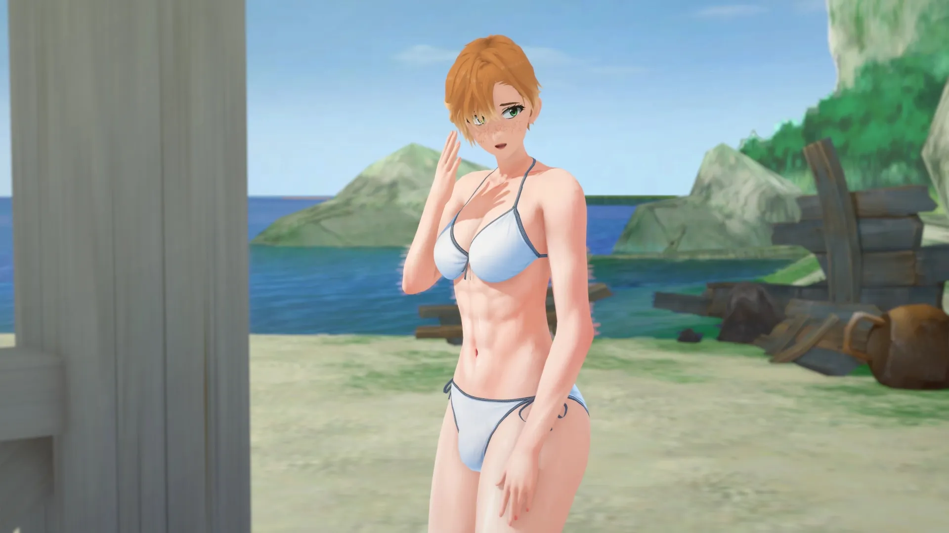 My Summer Job gameplay screenshot 18 (Ren'Py adult game) by Rose Games – free download