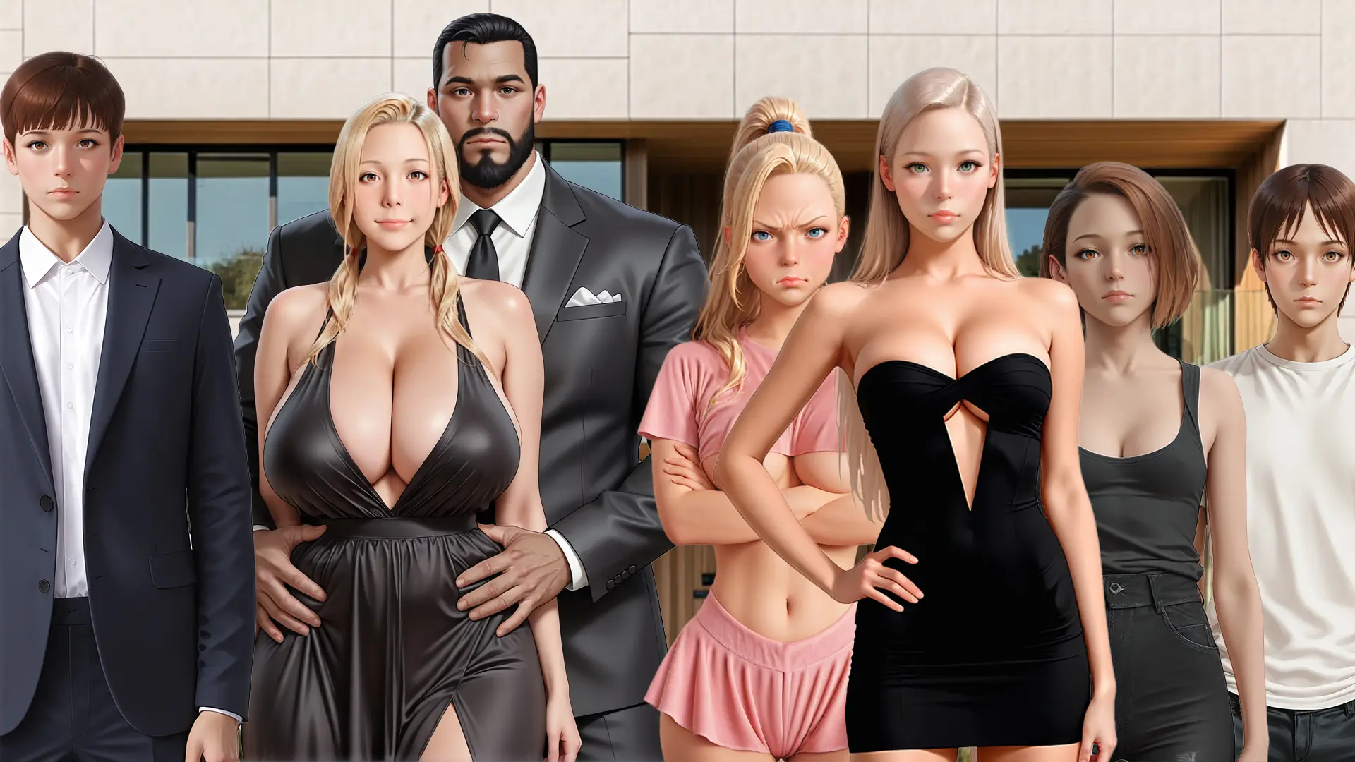 Adventures in Heartbrook Town gameplay screenshot 9 (Ren'Py adult game) by Mythic Bismuth – free download