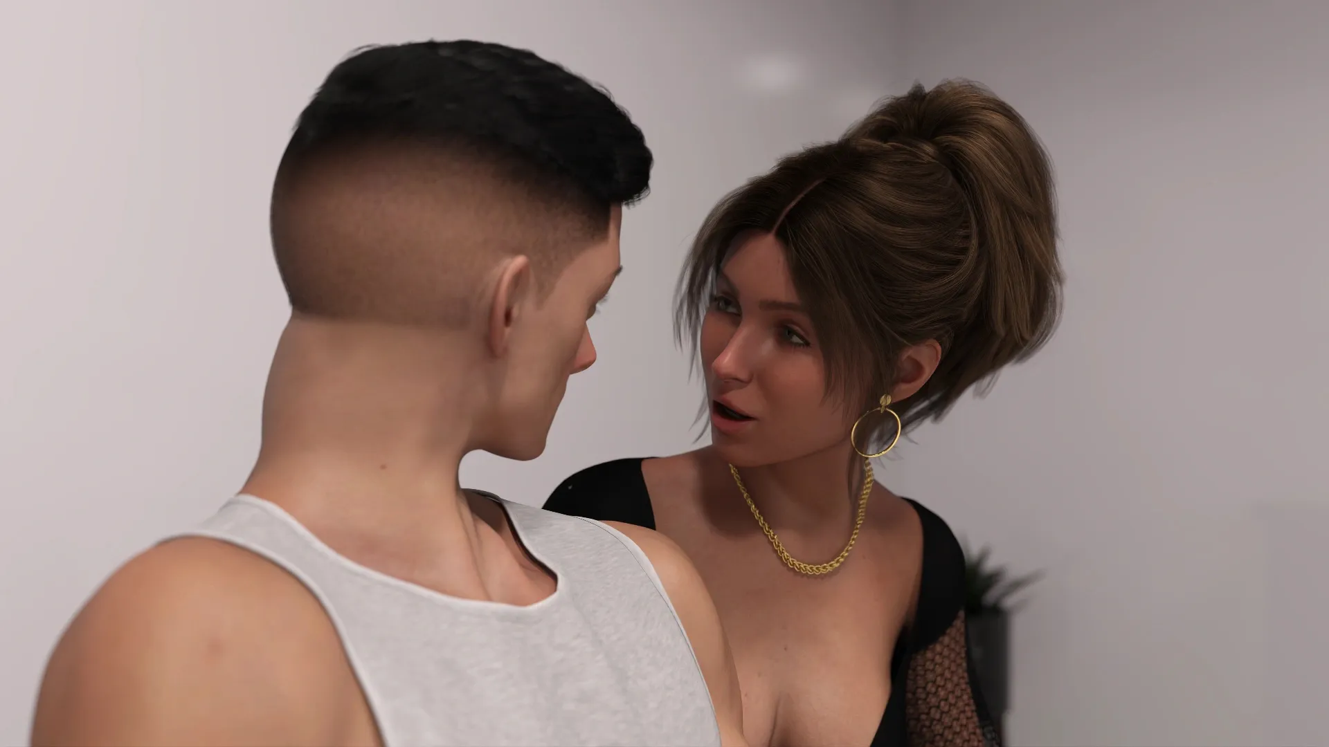 One Week Away gameplay screenshot 1 (Ren'Py adult game) by kmmgames – free download