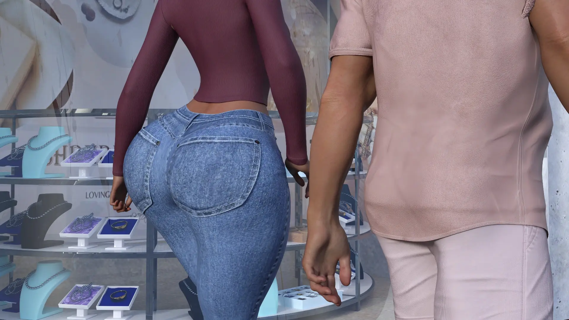 One Week Away gameplay screenshot 10 (Ren'Py adult game) by kmmgames – free download