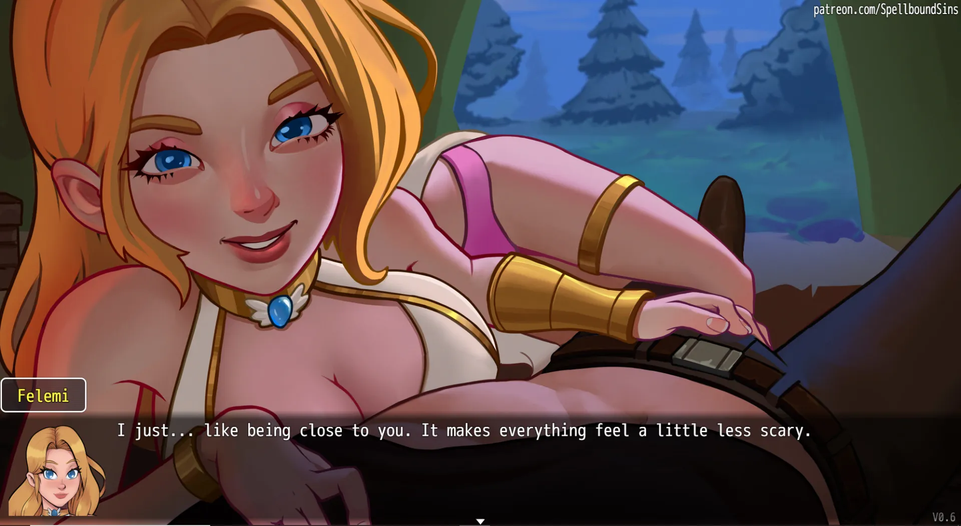 Spellbound Sins gameplay screenshot 10 (RPGM adult game) by Spellbound Sins – free download