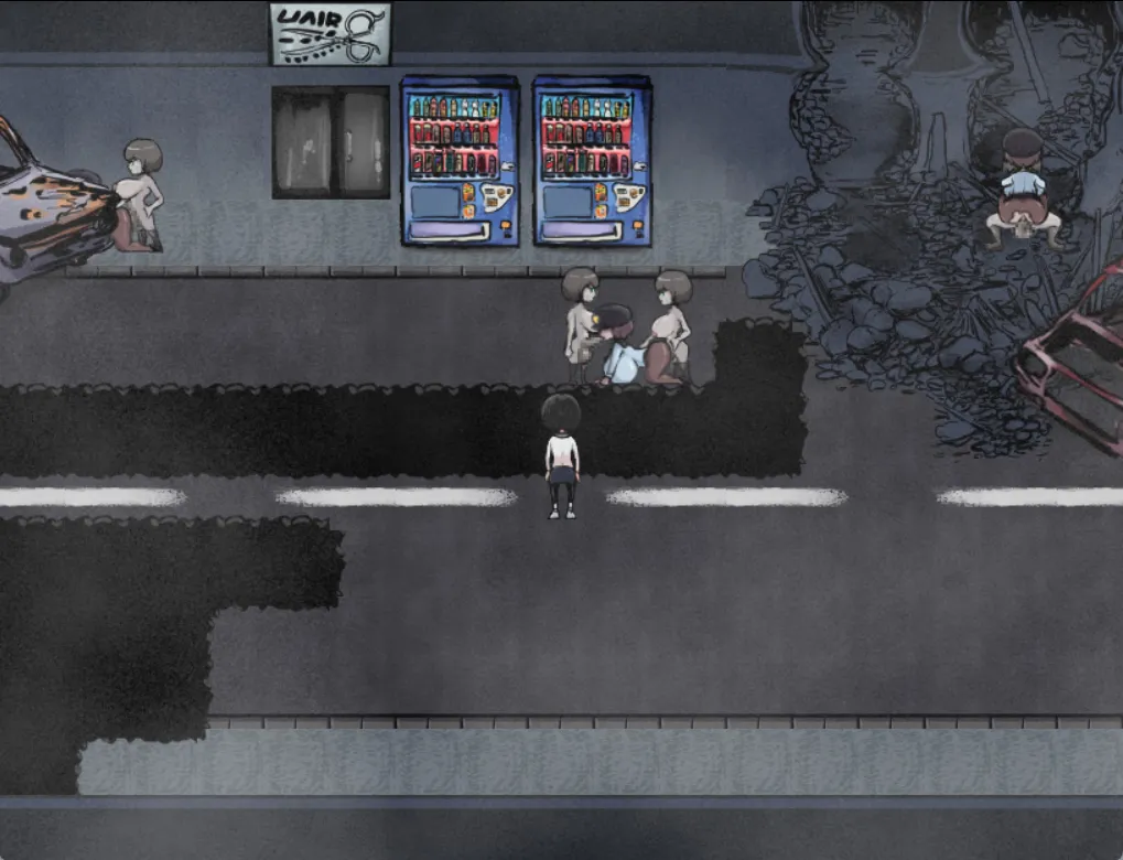 Pure Night: Futanari Infection gameplay screenshot 8 (RPGM adult game) by pu-re ga-me – free download