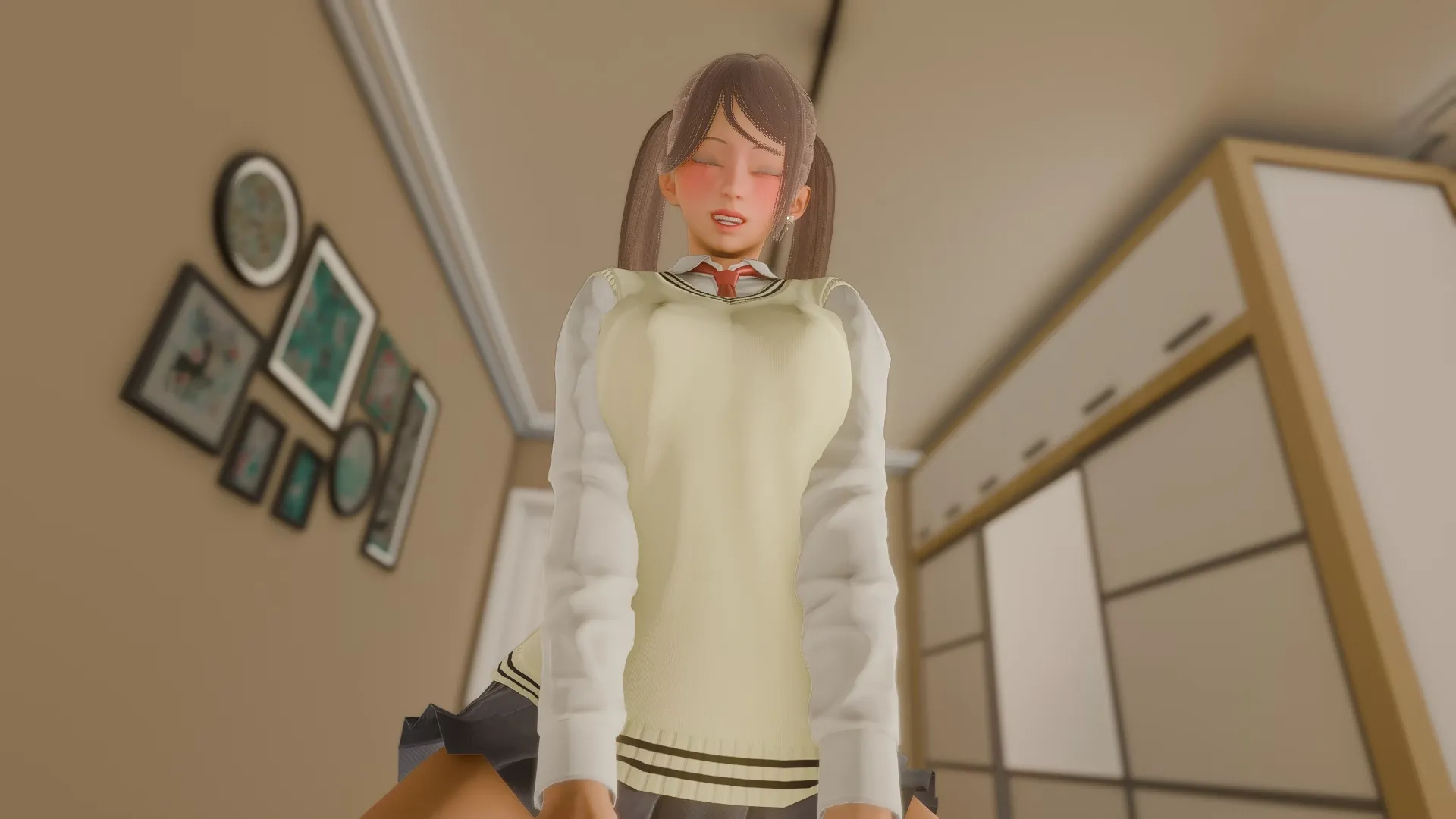 Distortium gameplay screenshot 2 (Ren'Py adult game) by Electrozinhu – free download