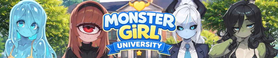 Monster Girl University cover 0.4.1 – Ren'Py adult game by Horndog Games free download
