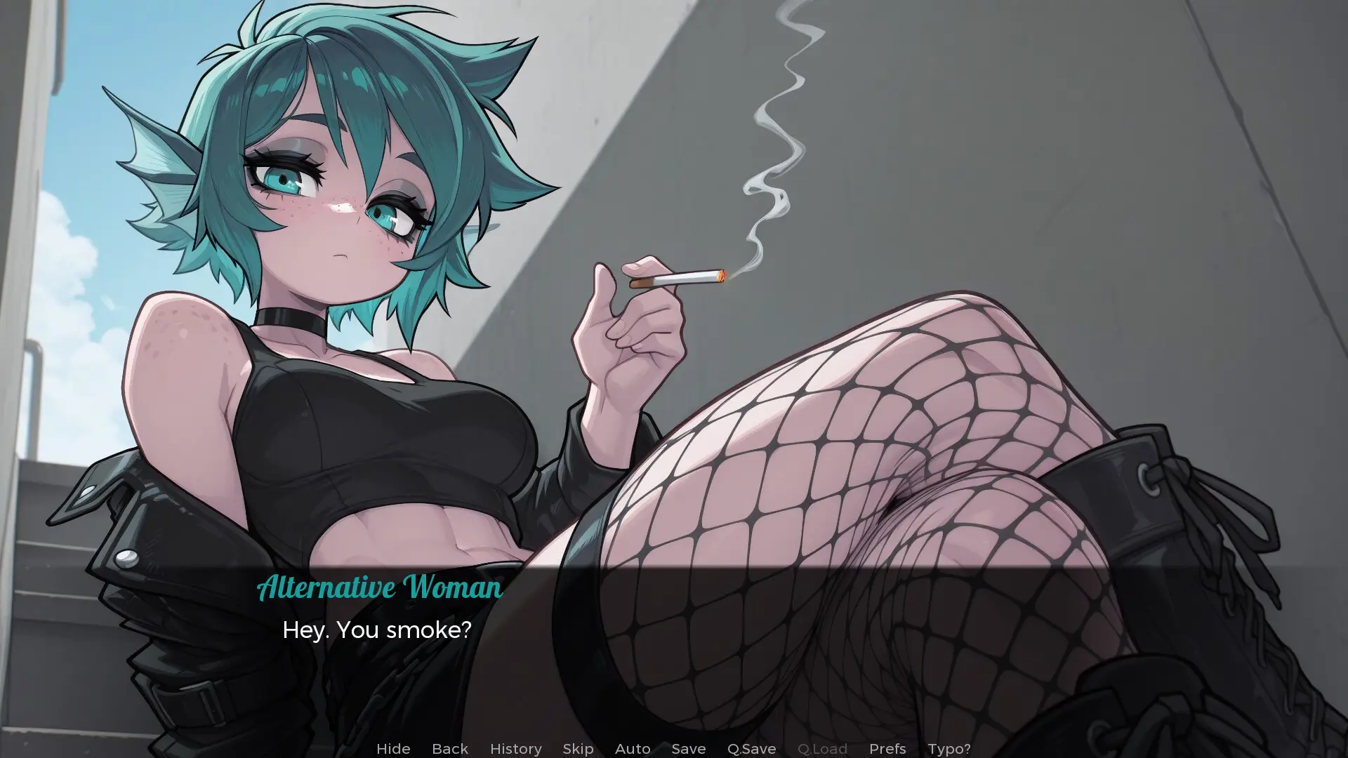 Monster Girl University gameplay screenshot 6 (Ren'Py adult game) by Horndog Games – free download