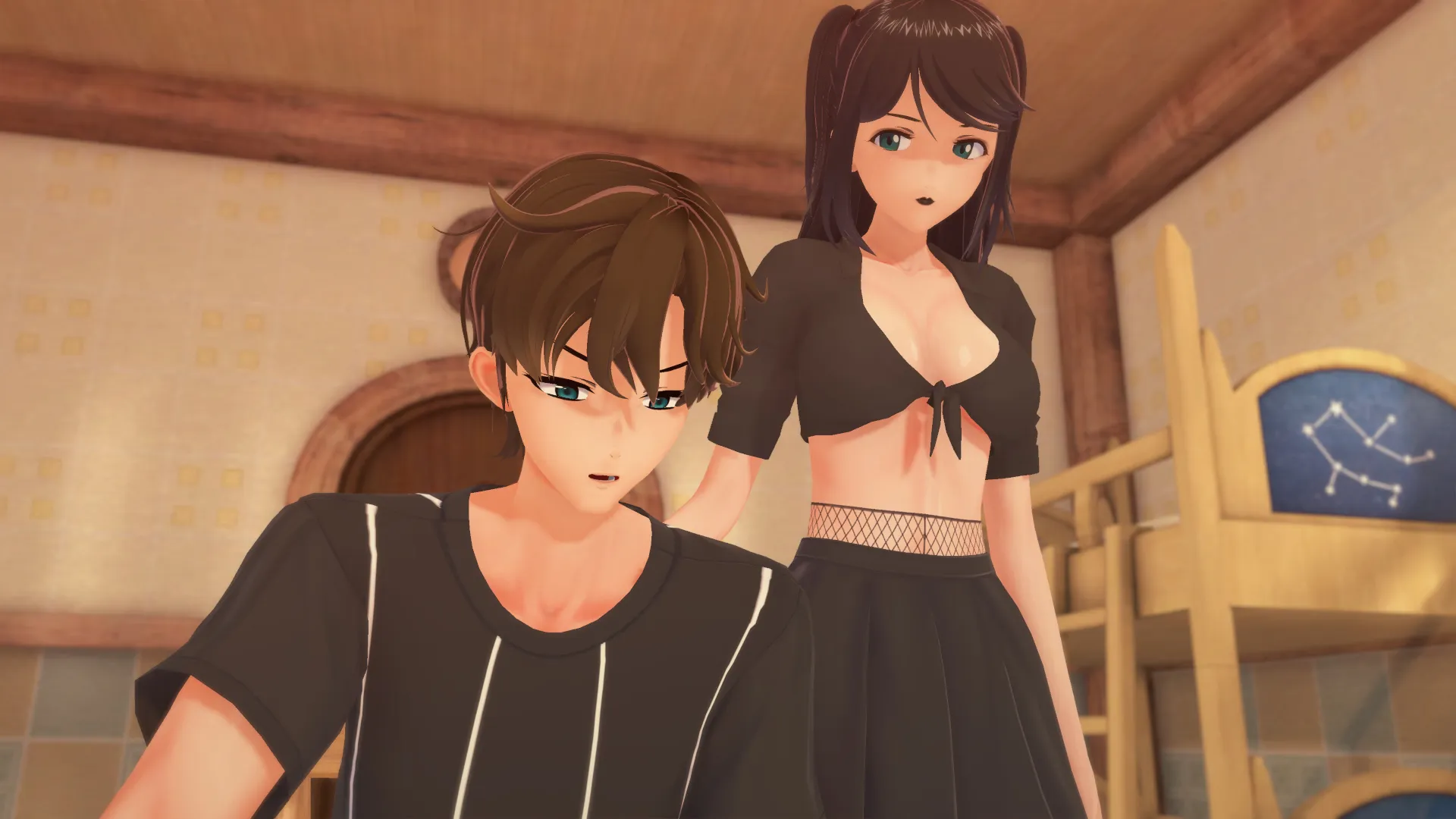 My Summer Job gameplay screenshot 13 (Ren'Py adult game) by Rose Games – free download