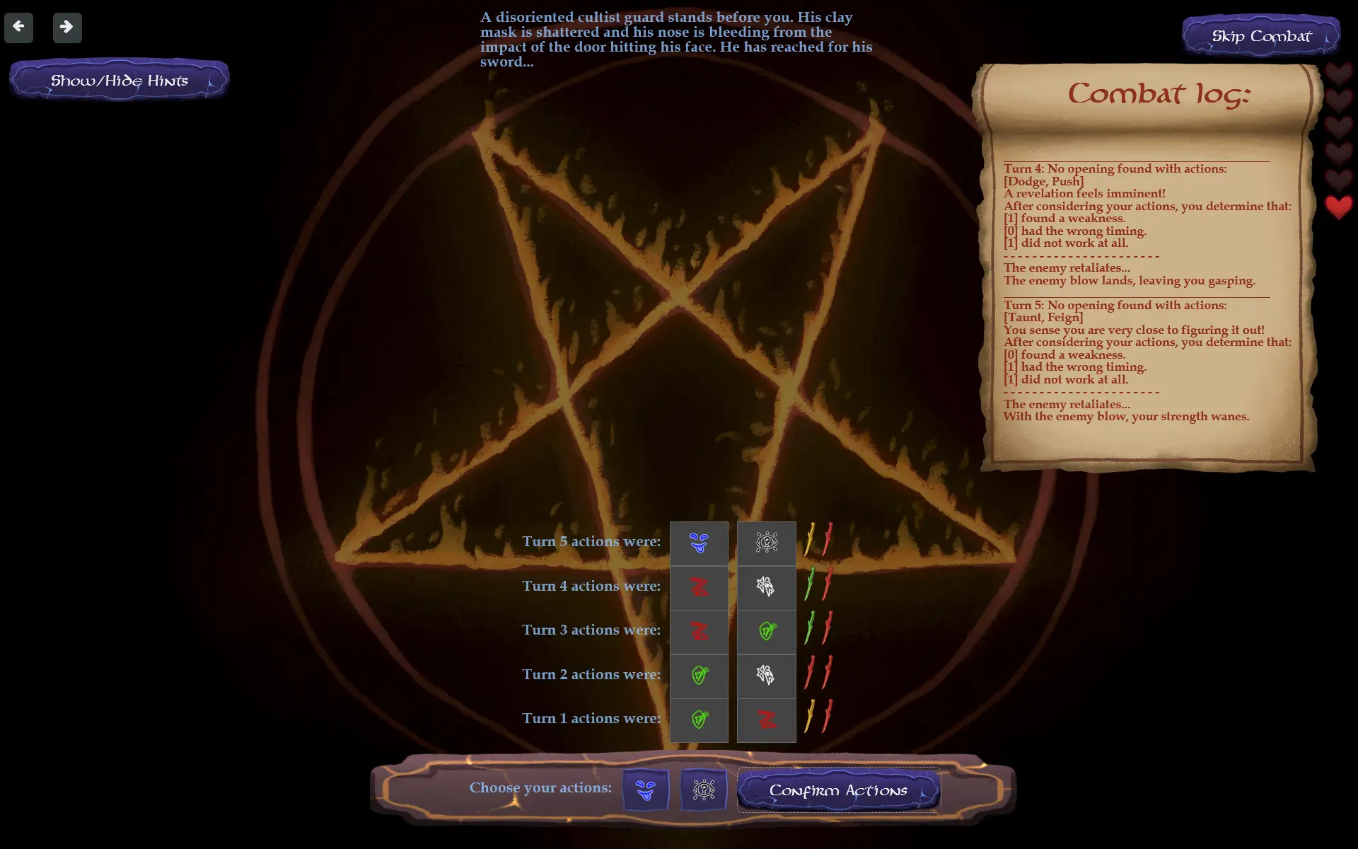 Taru’s Infernal Pledge gameplay screenshot 10 (HTML adult game) by FlimsyLegs – free download