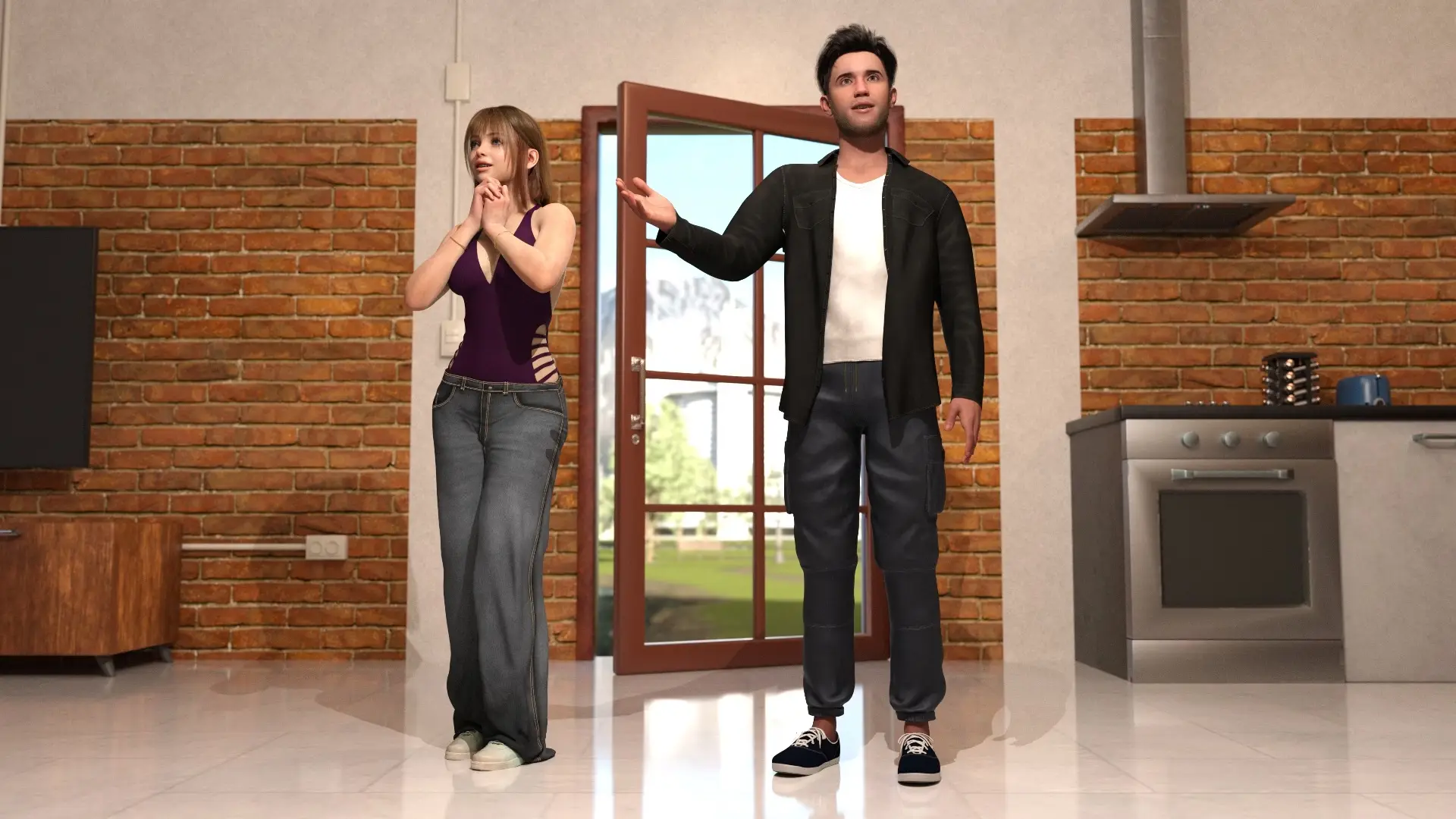 Happily Ever After: Rethought gameplay screenshot 2 (Ren'Py adult game) by Escovic Games – free download