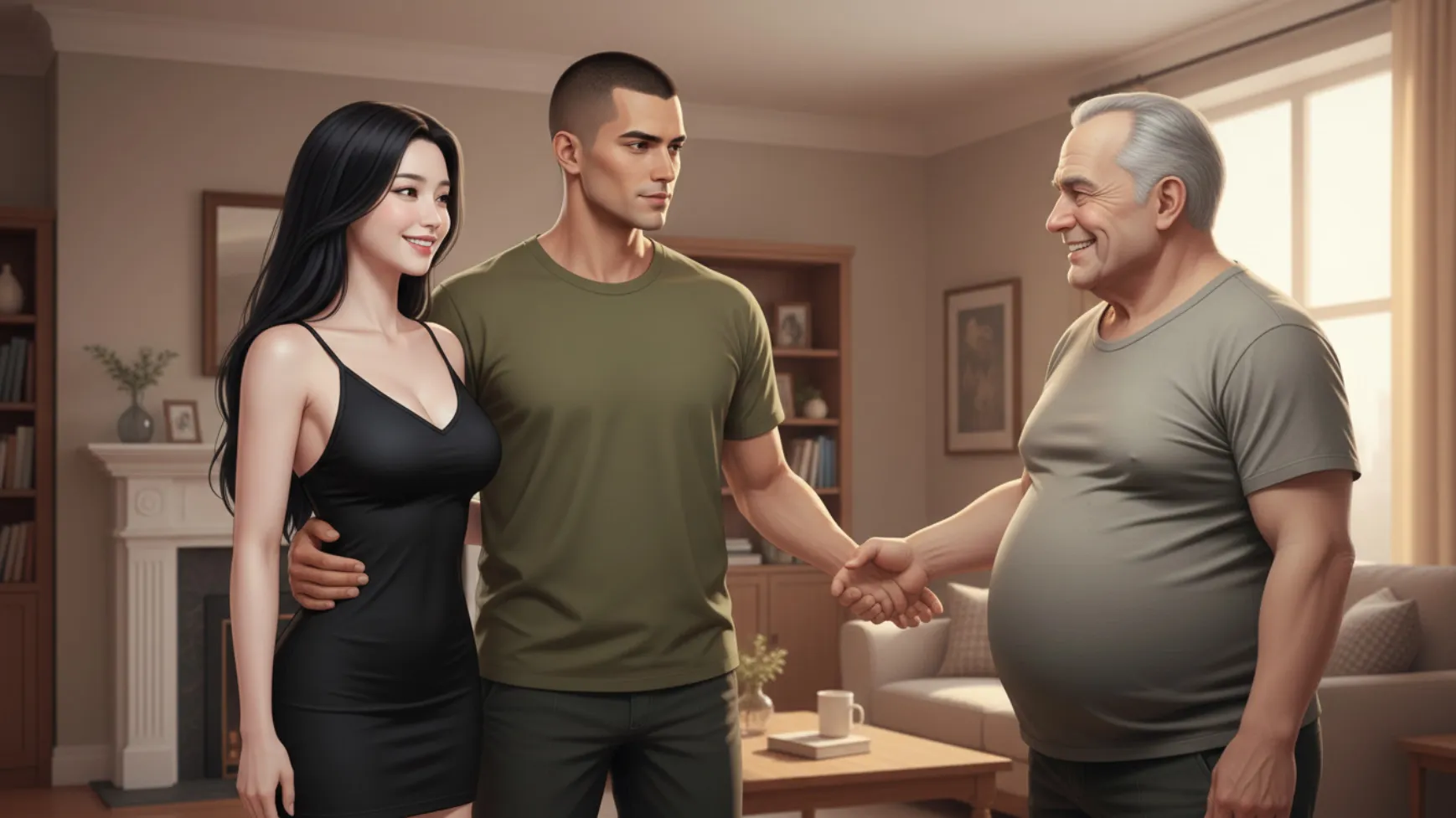 Training the HotWife gameplay screenshot 4 (Ren'Py adult game) by Parrot_Games – free download
