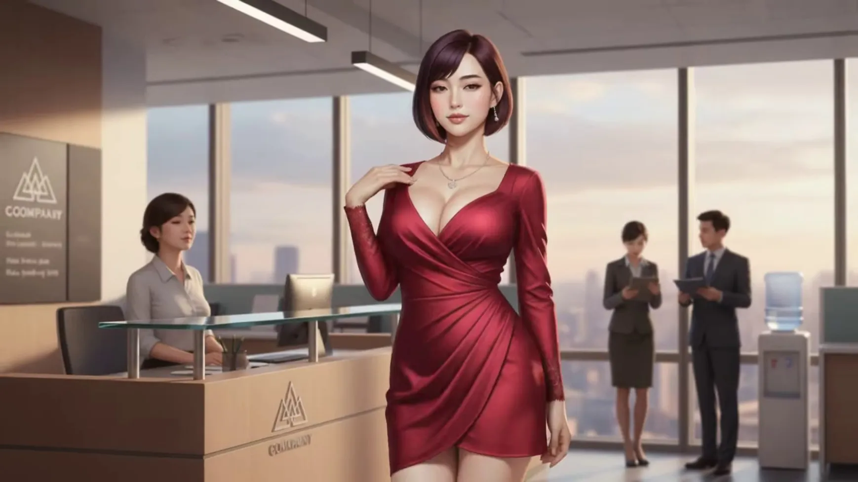 Training the HotWife gameplay screenshot 12 (Ren'Py adult game) by Parrot_Games – free download
