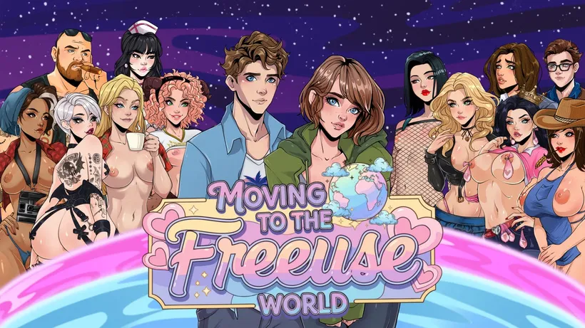 Moving to the Freeuse World! cover 0.1.4 – Ren'Py adult game by Dark Romance Interactive free download