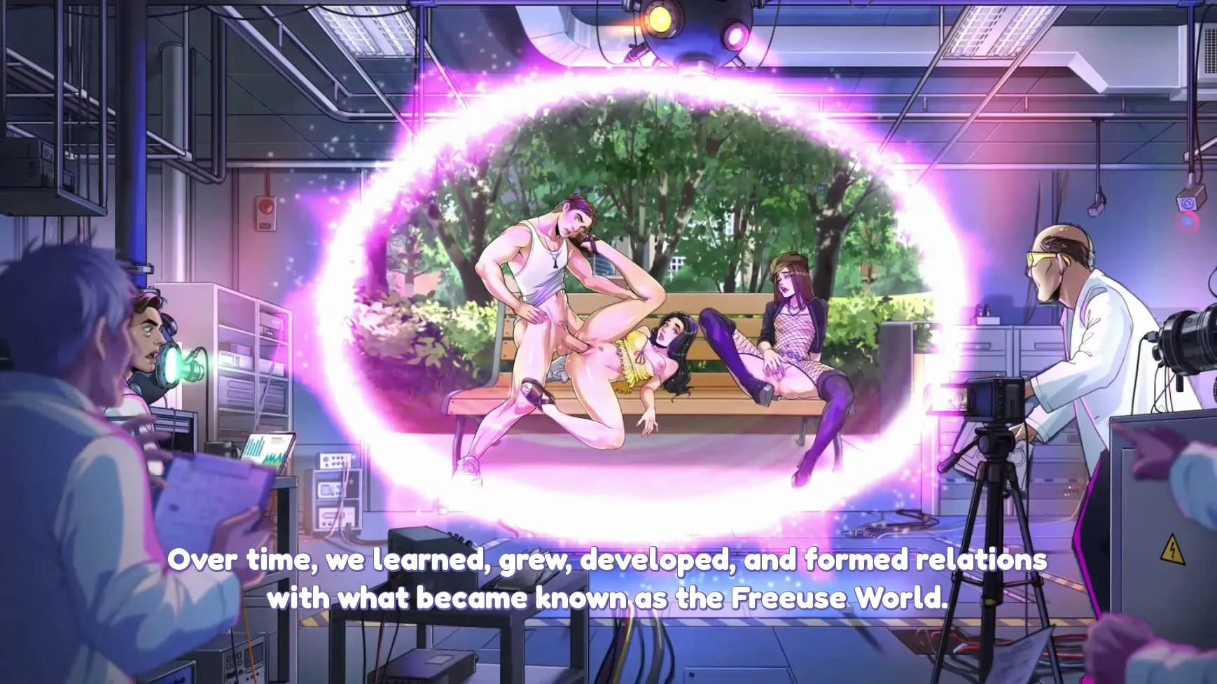 Moving to the Freeuse World! gameplay screenshot 6 (Ren'Py adult game) by Dark Romance Interactive – free download