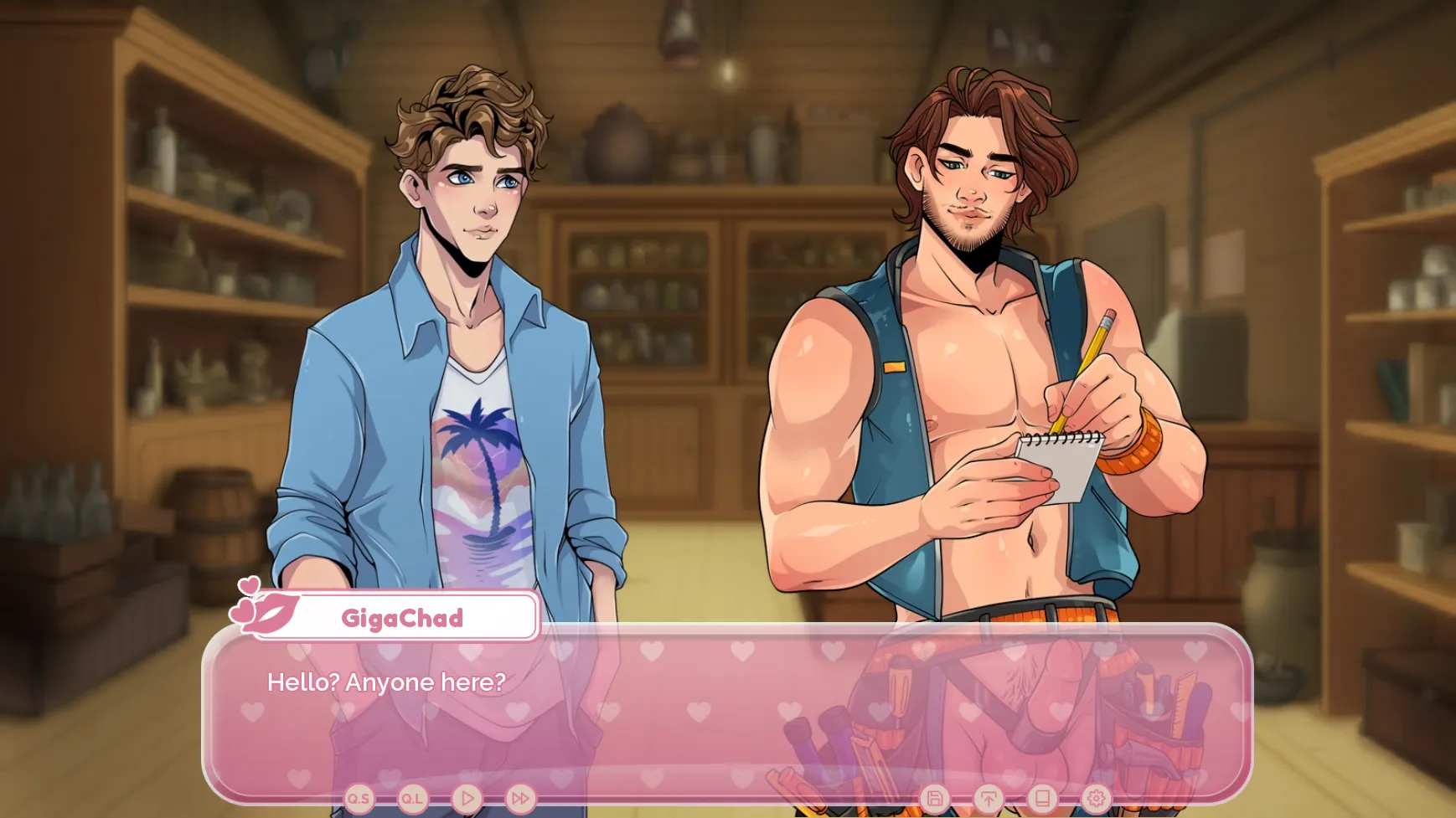 Moving to the Freeuse World! gameplay screenshot 8 (Ren'Py adult game) by Dark Romance Interactive – free download
