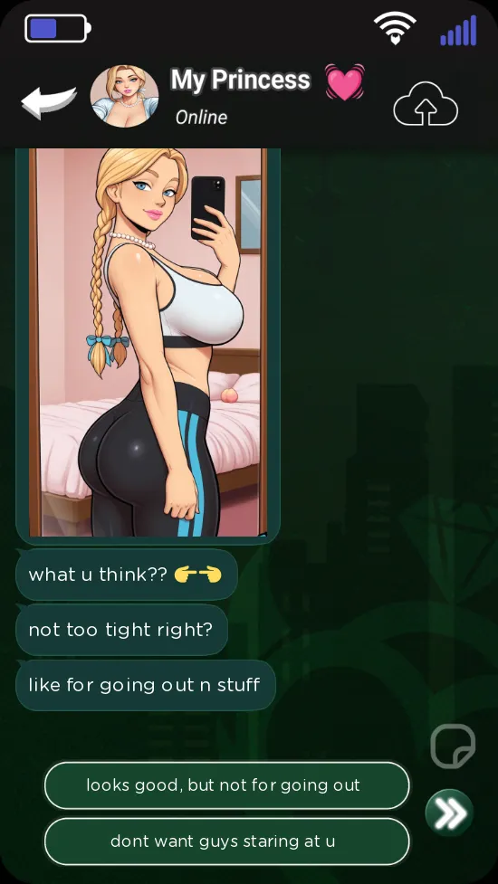 My Wife Temptation gameplay screenshot 8 (Ren'Py adult game) by xMafiaGames_Dev – free download