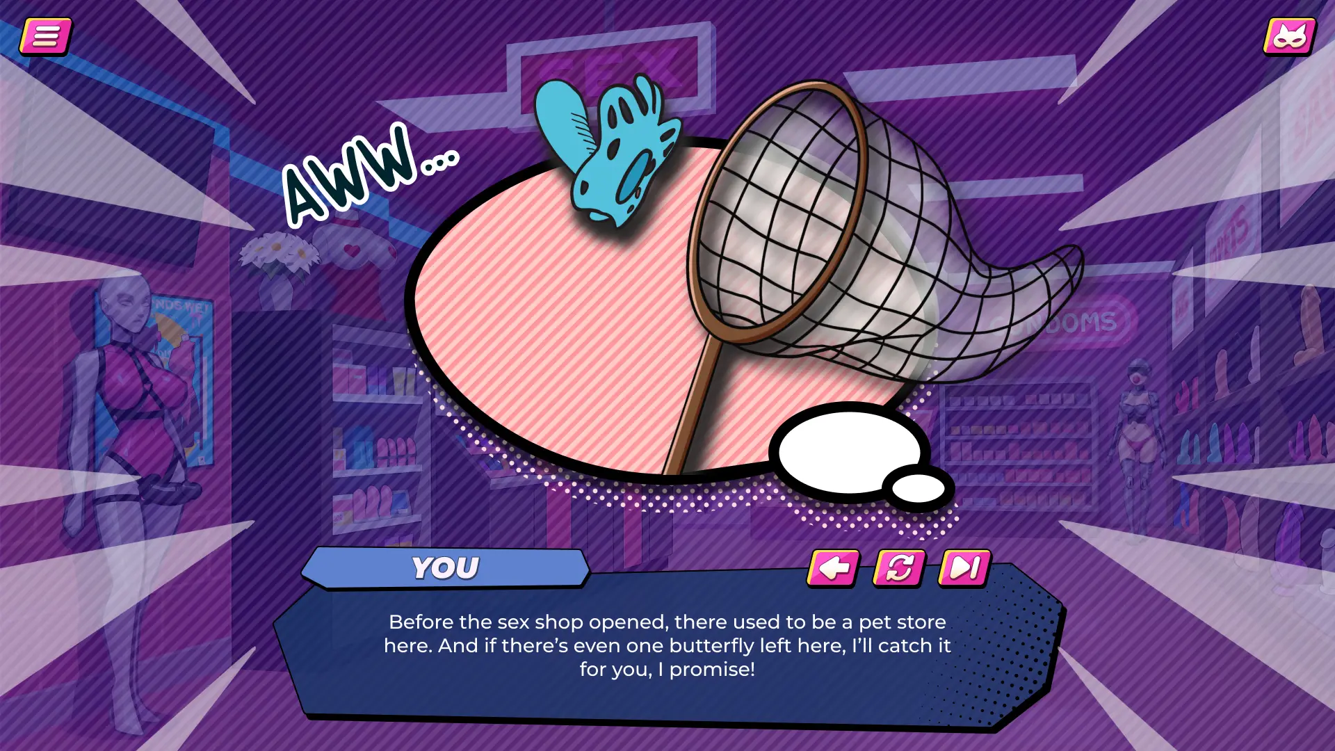 Pussyhugger Penetration gameplay screenshot 14 (Ren'Py adult game) by Lustrationteam – free download