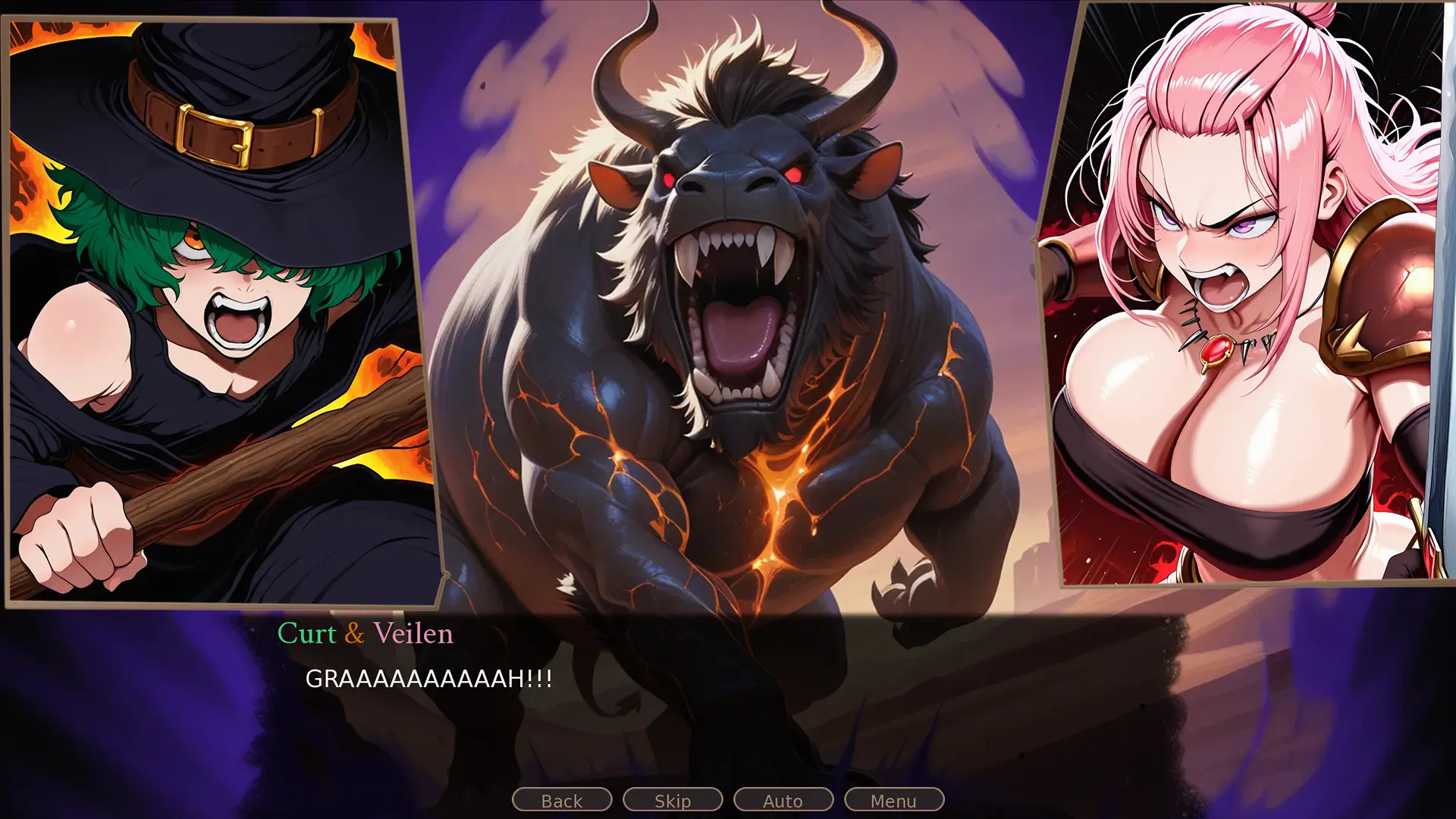 No nuT iSekai gameplay screenshot 2 (Ren'Py adult game) by Chibi Mage – free download