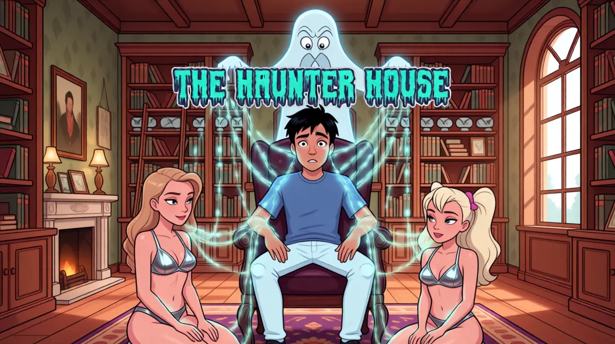 The Haunter House cover 0.2 – RPGM adult game by Atomic Samovar free download