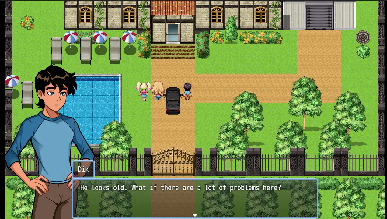 The Haunter House gameplay screenshot 14 (RPGM adult game) by Atomic Samovar – free download