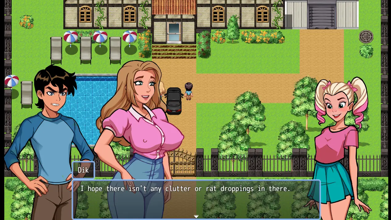The Haunter House gameplay screenshot 8 (RPGM adult game) by Atomic Samovar – free download