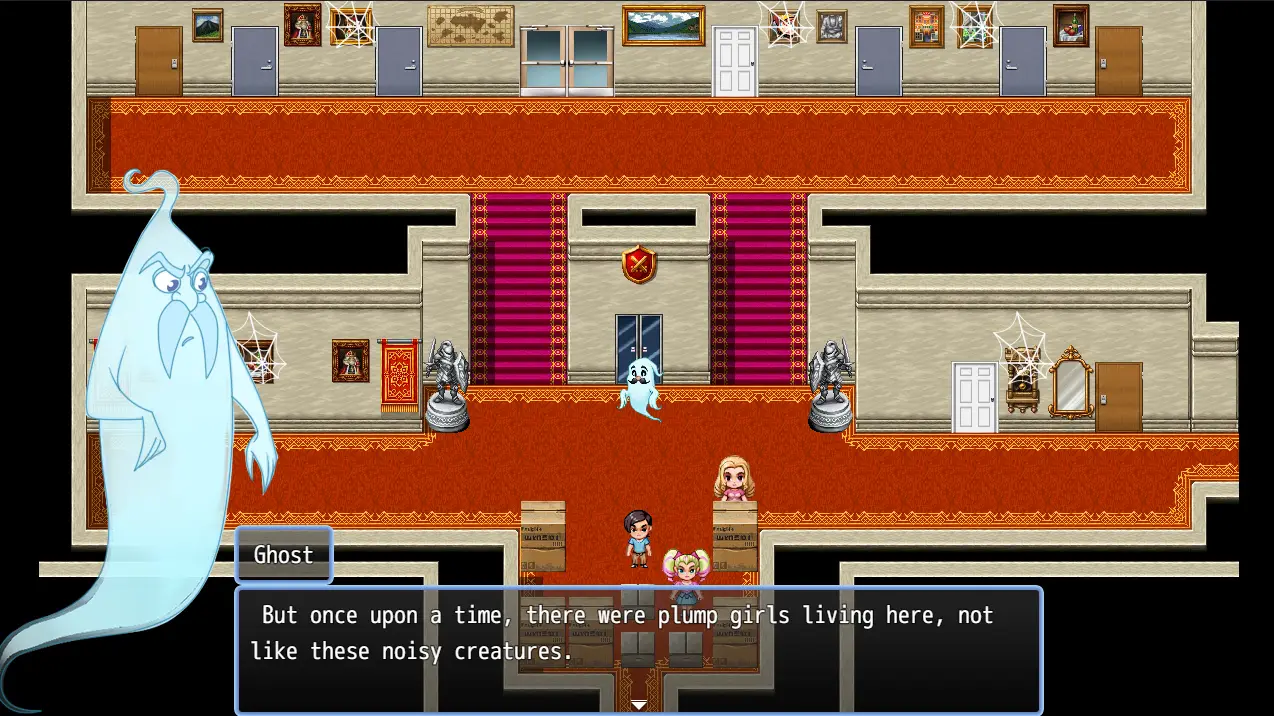 The Haunter House gameplay screenshot 3 (RPGM adult game) by Atomic Samovar – free download