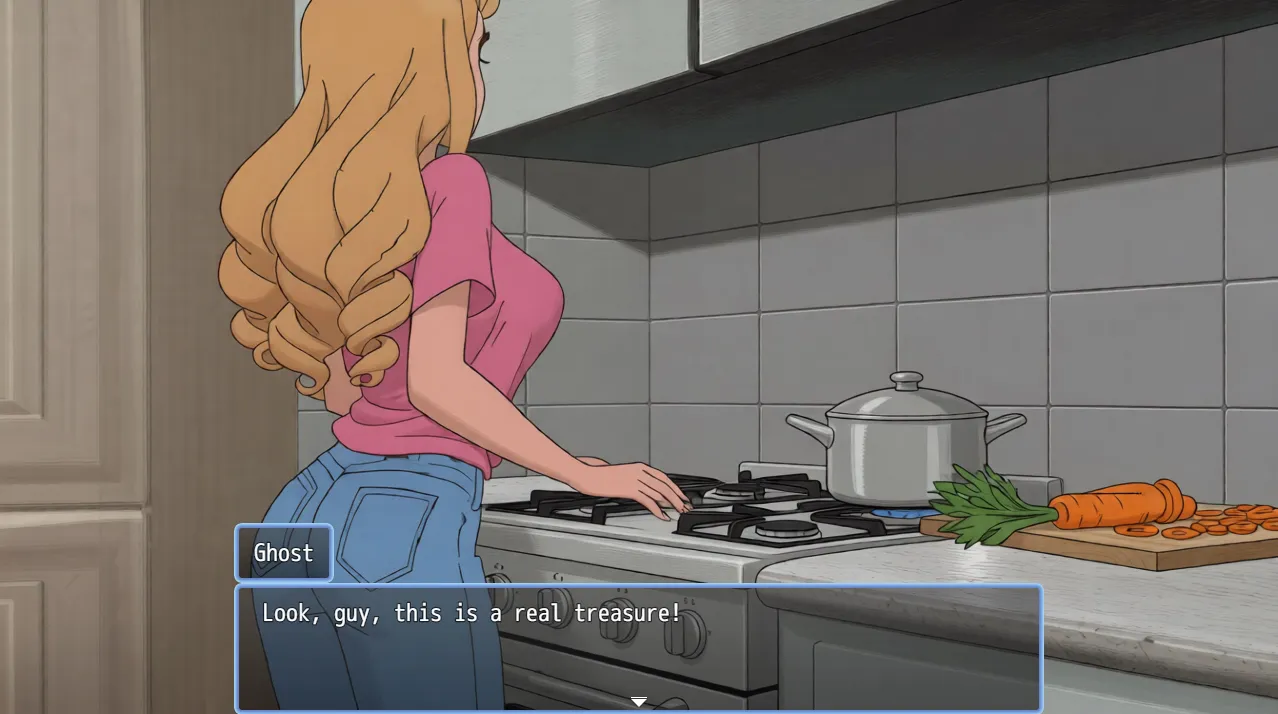 The Haunter House gameplay screenshot 10 (RPGM adult game) by Atomic Samovar – free download