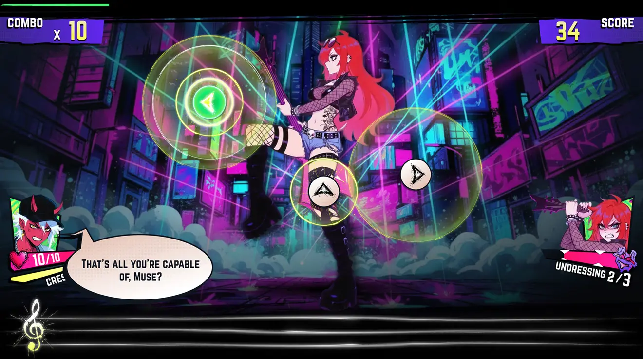 Sex-Pop Demon Hunters gameplay screenshot 3 (Unity adult game) by Horny Capybara Games – free download