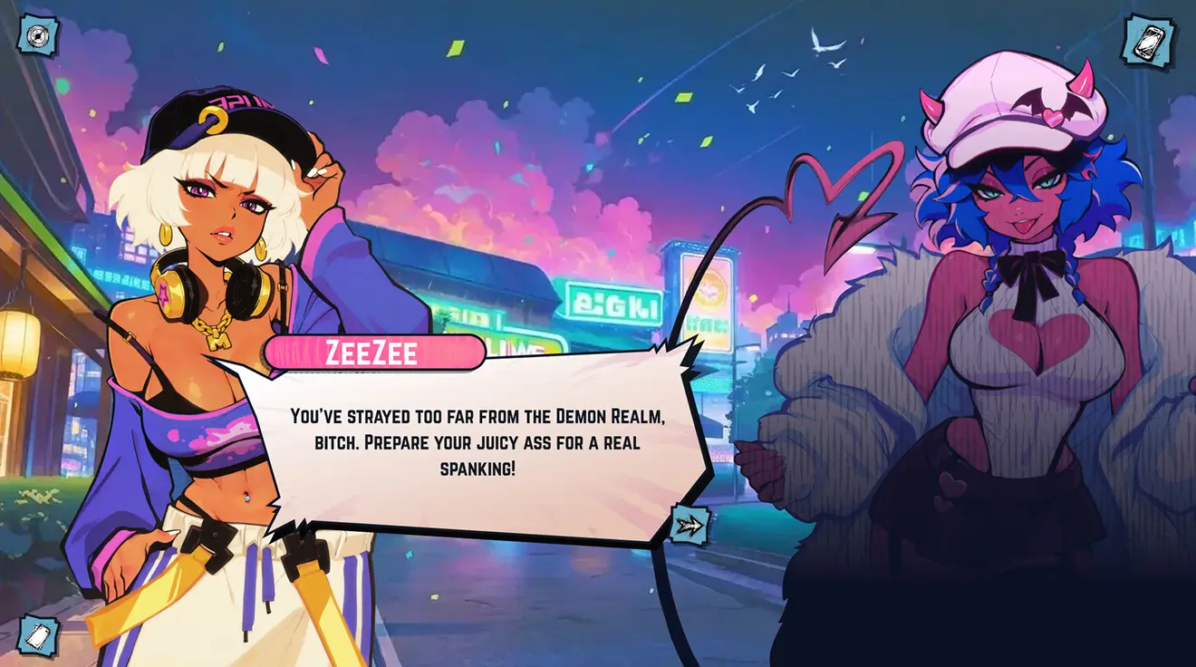 Sex-Pop Demon Hunters gameplay screenshot 5 (Unity adult game) by Horny Capybara Games – free download