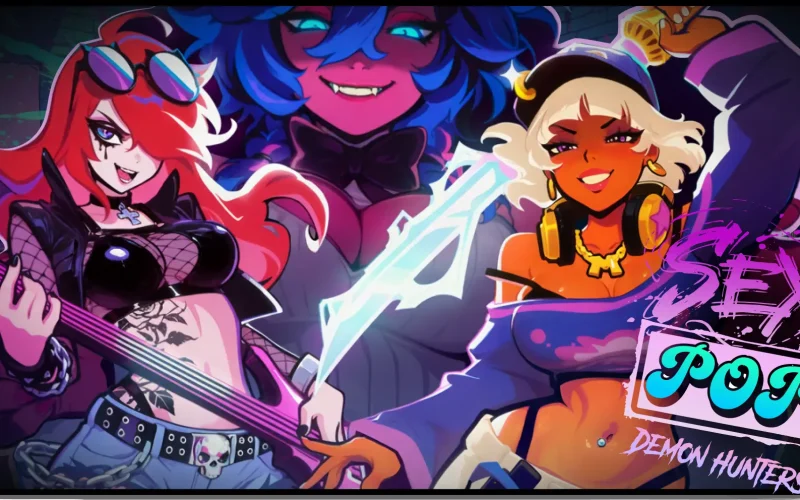 Sex-Pop Demon Hunters cover Demo 6 – Unity adult game by Horny Capybara Games free download