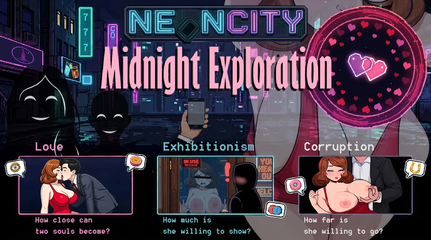 Midnight Exploration gameplay screenshot 14 (RPGM adult game) by Nencity – free download