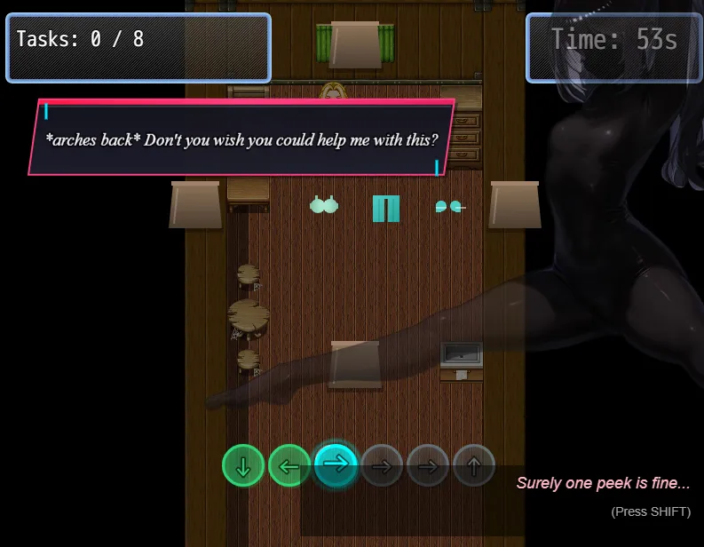 LUSE: Lust University Succubus Edition gameplay screenshot 5 (RPGM adult game) by TemptationInteractive – free download