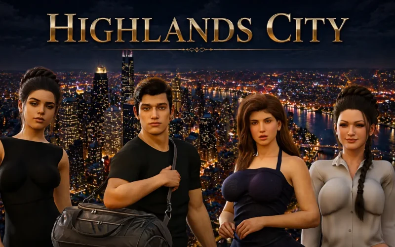 Highlands City cover Season 1 - Episode 1 - Part 2 – Ren'Py adult game by DD Games free download