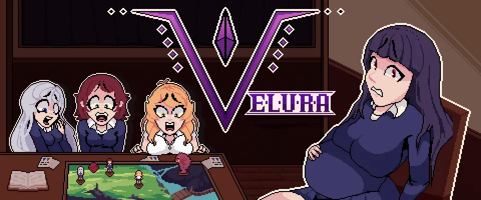 Velura: The Forbidden Game cover 0.0.3 – Godot adult game by RodericV free download