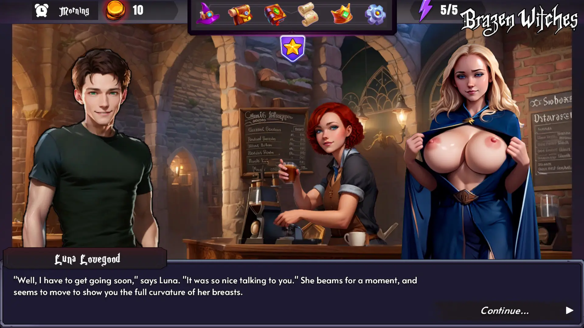 Brazen Witches gameplay screenshot 20 (Unity adult game) by Crimson Warlock – free download