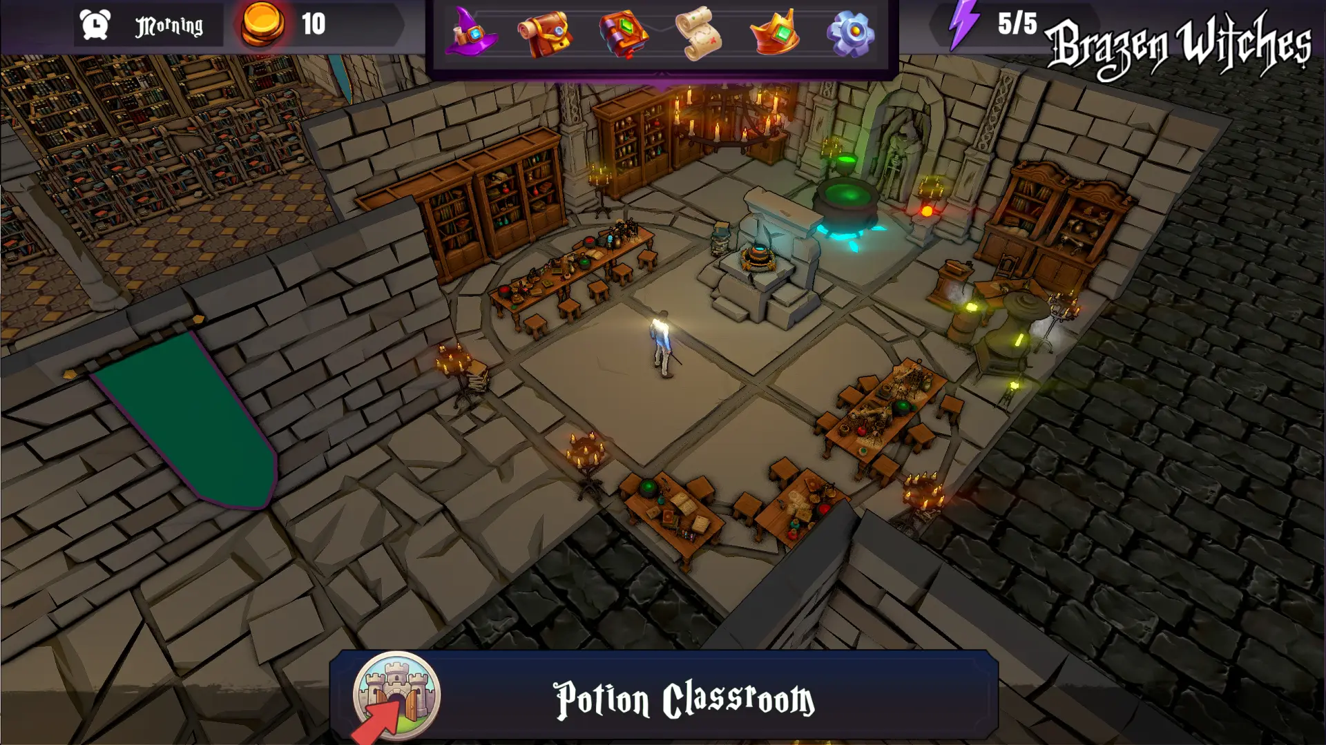 Brazen Witches gameplay screenshot 10 (Unity adult game) by Crimson Warlock – free download
