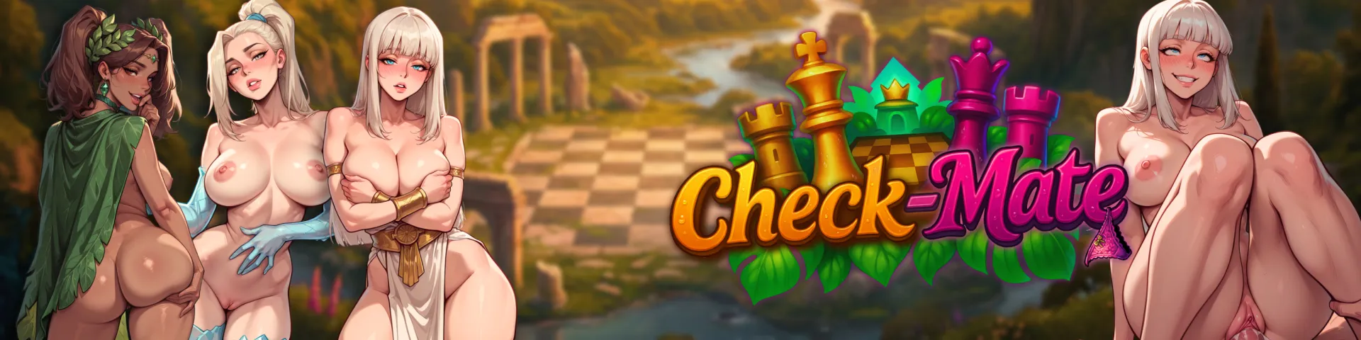 Check-Mate cover 0.5.0b – Unity adult game by Oneiros Games free download