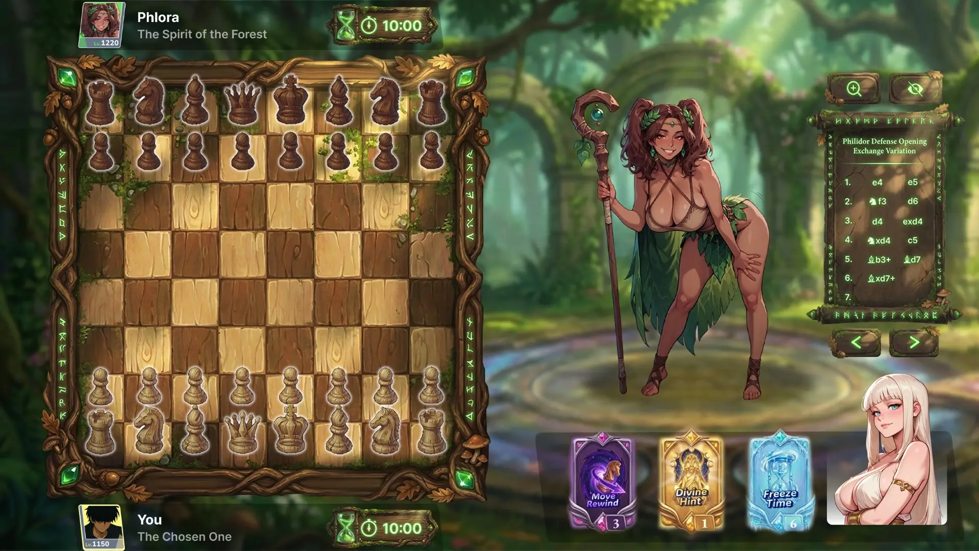 Check-Mate gameplay screenshot 1 (Unity adult game) by Oneiros Games – free download